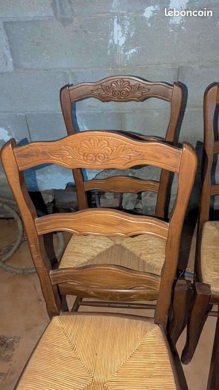Chaises paillées (image 2)
