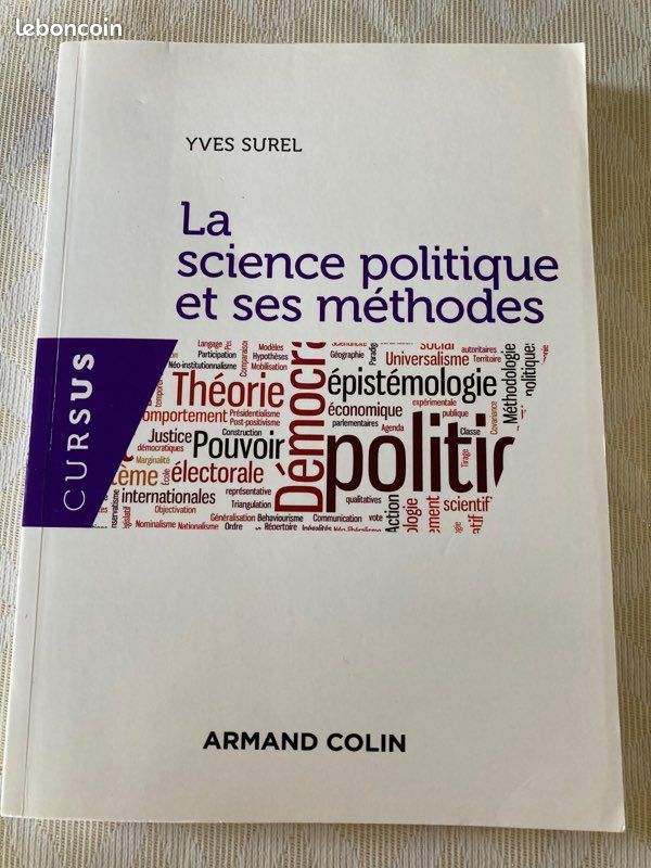 Livre La science politique et ses méthodes - Y. Surel (image 1)