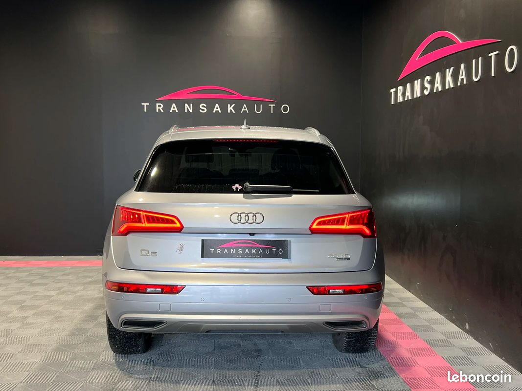 Audi q5 2.0 tdi 190 ch quattro s-line / camera / hayon elec / keyless go / carplay (image 4)