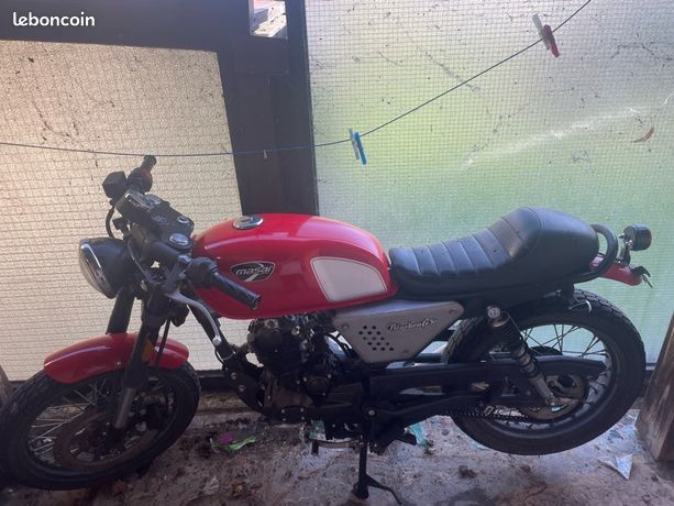 Moto 50cc MASAI Black Café 50   MAS 50 BLA CAF
