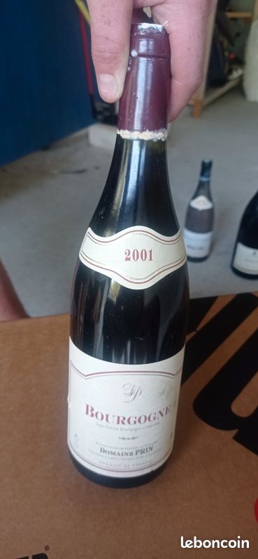 Vin Bourgogne - 2001 - domaine Prin (image 1)