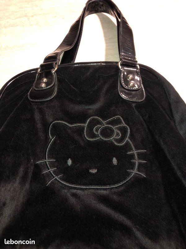 Sac Hello Kitty Victoria Couture - 22x15 Cm, Bandoulière, Doré/marron, Neuf Avec étiquettes