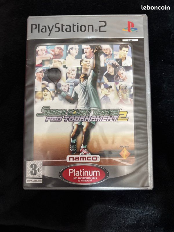 Smash Court Tennis Pro Tournament 2 PS2 - Jeux vidéo Smash Court Tennis Pro Tournament 2 PS2 - Jeux vidéo
