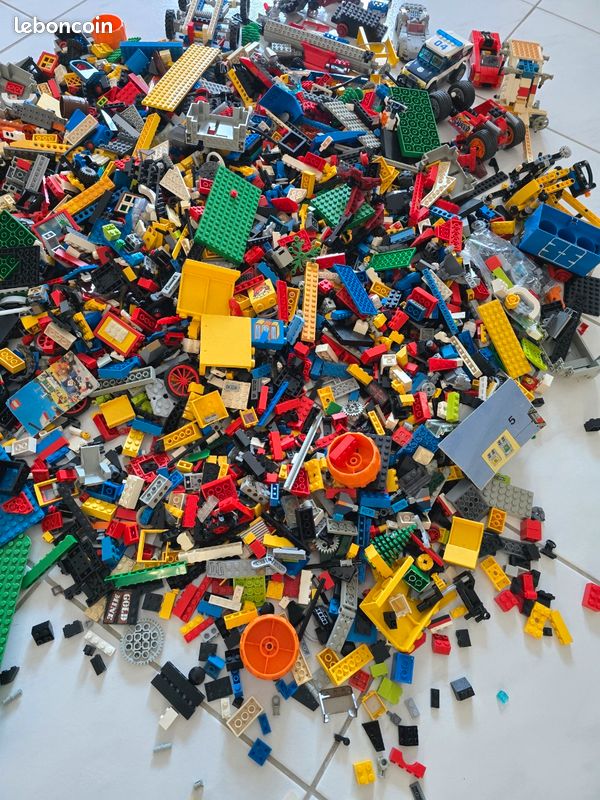 Lot 100 figurines et legos vintage ancien (image 8)