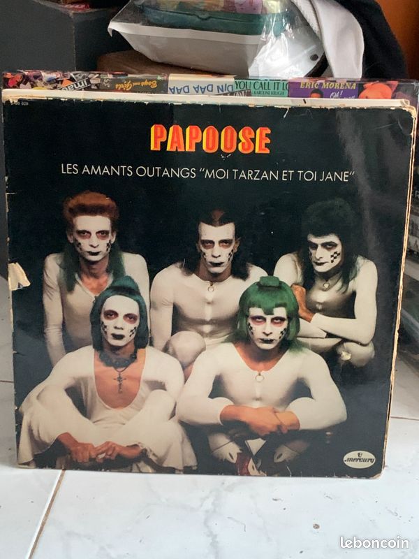 Vinyle Papoose Les amants outangs (image 1)