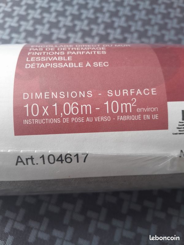 1 rouleau Papier peint intisse 1,06 mx 10 m (image 3)