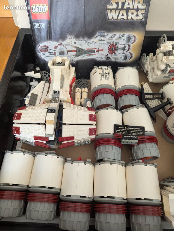 Set Lego Star Wars 10019 Rebel Blockade Runner Jeux Jouets