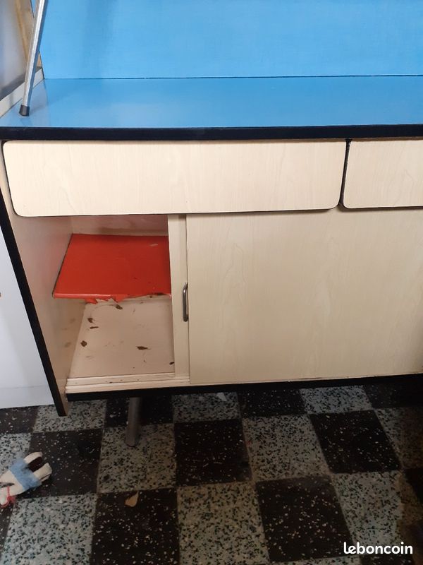 Buffet formica "Vintage" années 1950-60 (image 7)