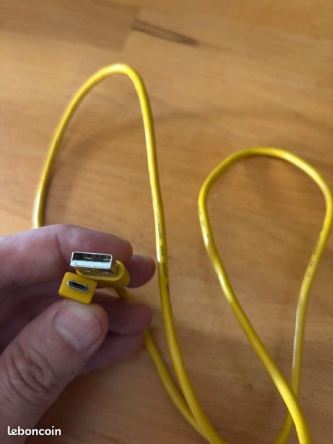 Câble micro USB court de 0.90M, chargeur Android micro USB vers USB-A avec câble tressé en nylon pour Samsung Galaxy S7 Edge, S6, téléphones Android et PS4. Marque (image 3)