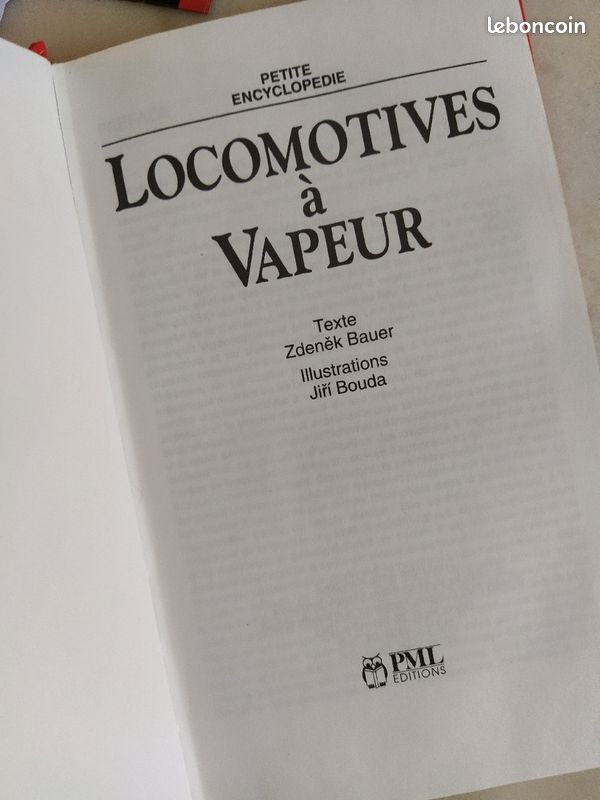 Livre locomotives à vapeur, collection petite encyclopédie (image 3)