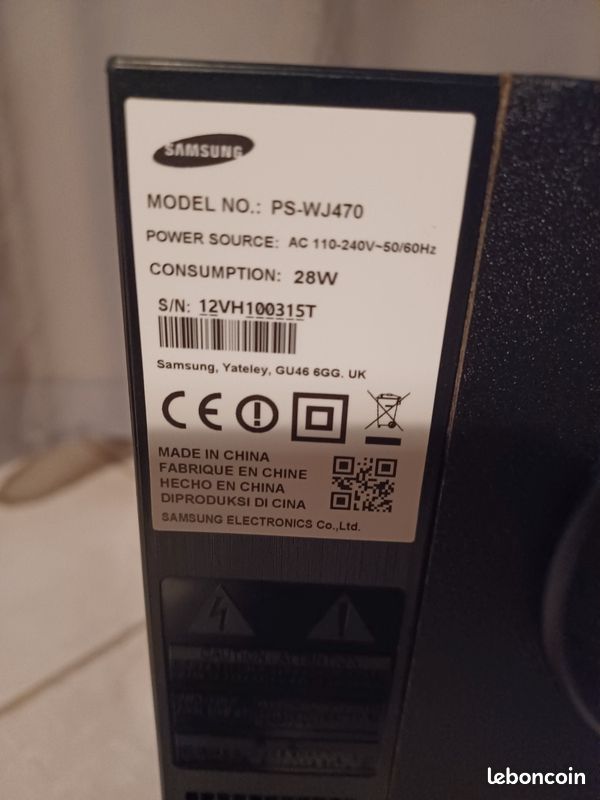 Caisson de basse Samsung (image 3)