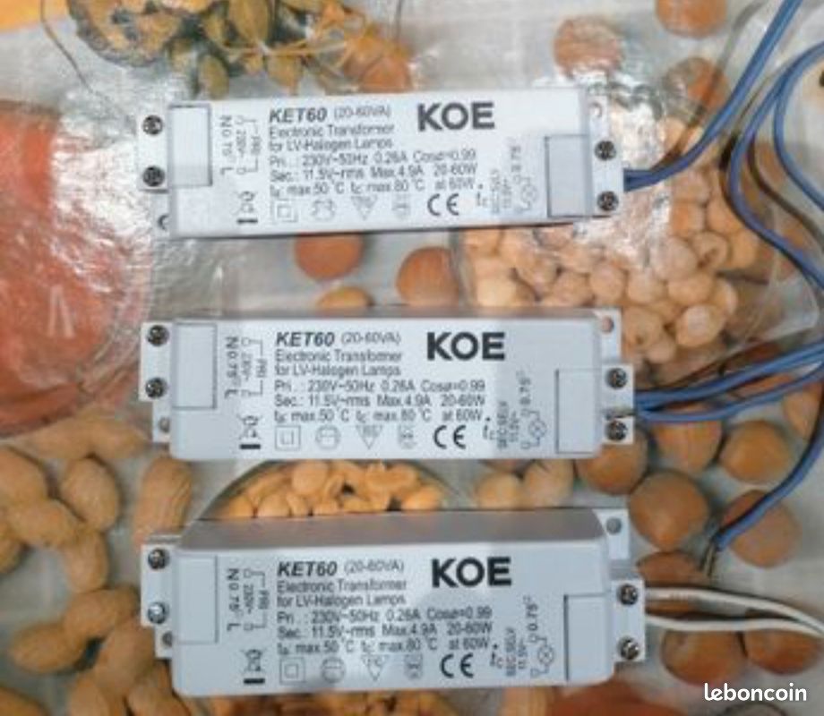 3 transformateurs KET 60 (image 1)