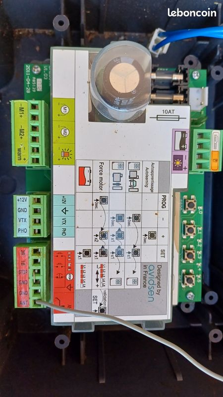 Motorisation portail avidsen avec batterie cellules et télécommande (image 5)