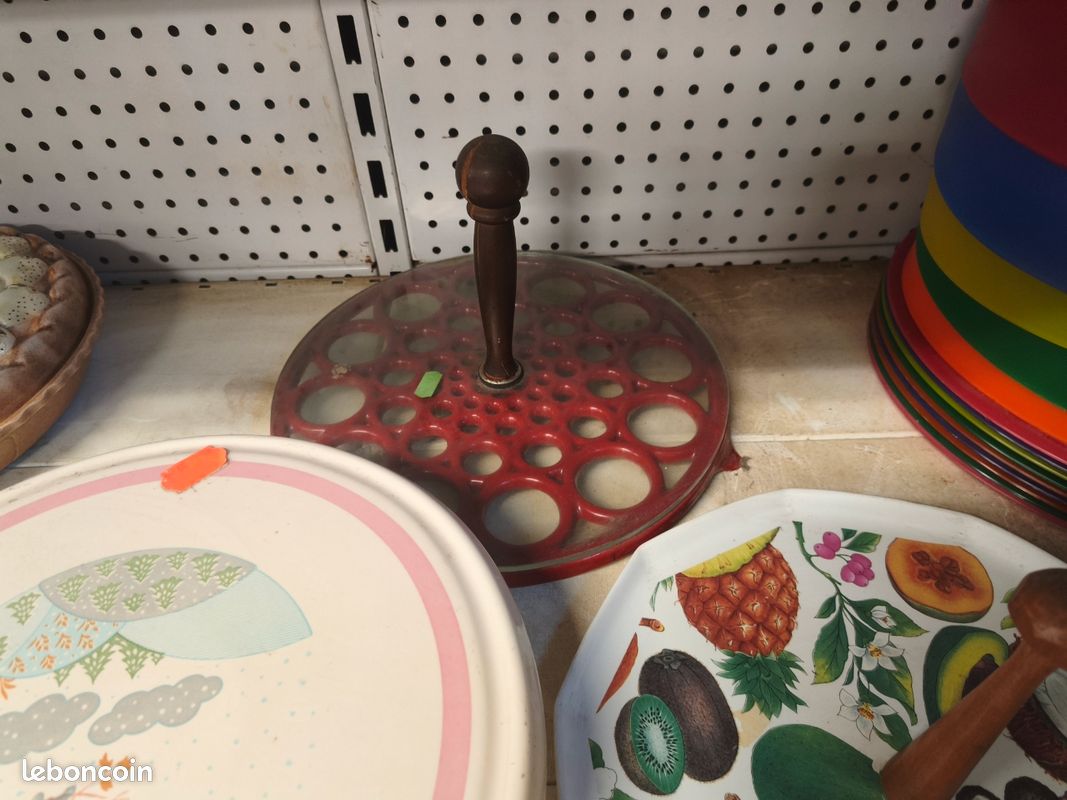 Lot de plateau a fromage vintage (image 5)