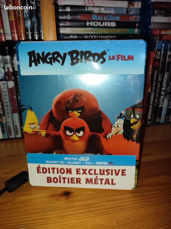 Angry birds steelbook Blu Ray blister - DVD - Films