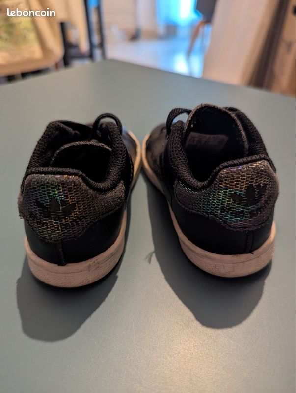 Baskets Adidas Stan Smith noir (image 2)