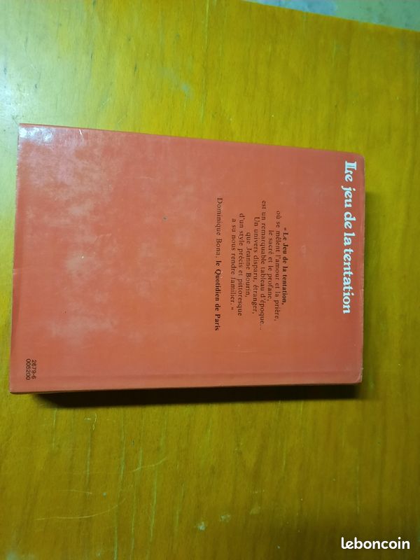 Livre - Le jeu de la tentation (image 2)