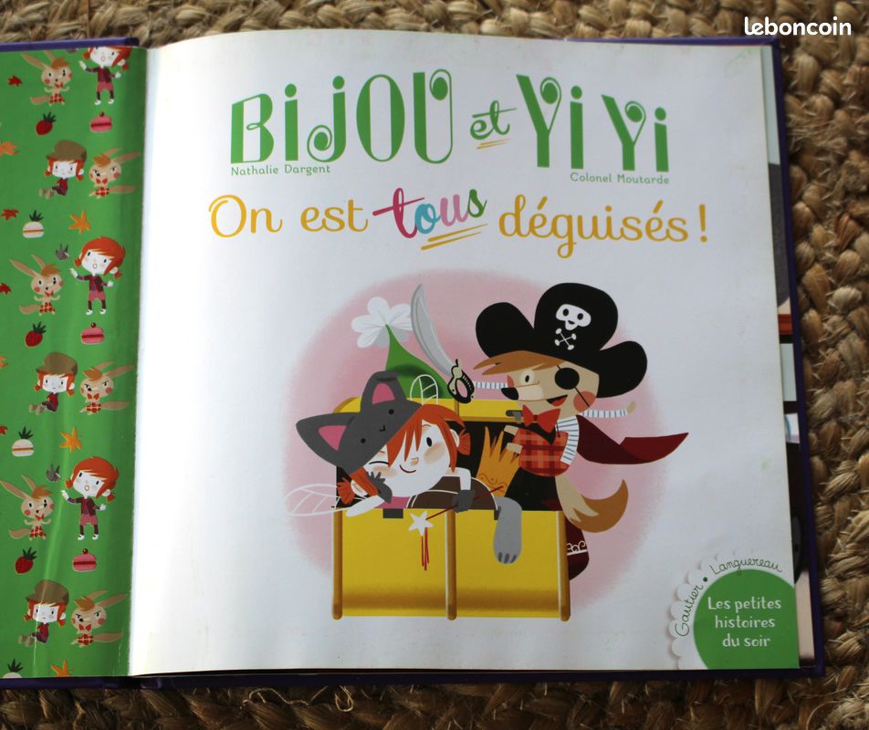 Livre "Bijou et Yiyi - On est tous déguisés " (image 3)