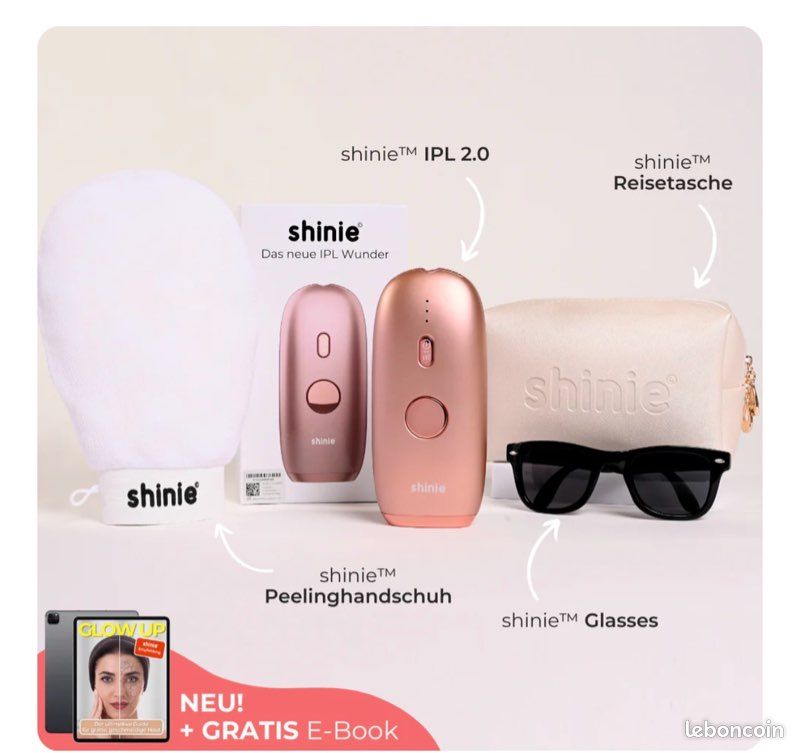 Epilateur Lumière Pulsée Shinie (image 2)