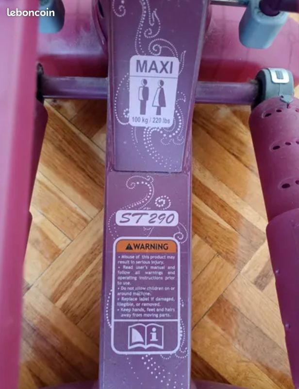 Stepper st290 marque Decathlon avec écran temps calories et