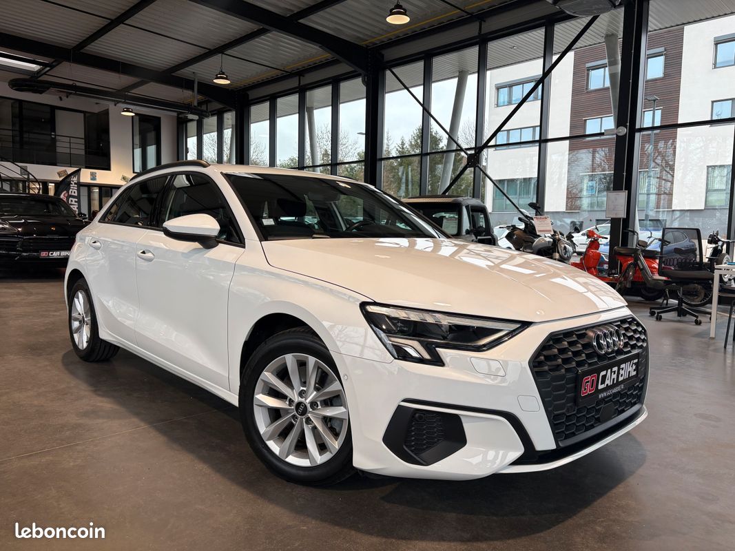 Audi A3 Sportback TDI 150CH S Tronic Garantie 6 ans Suivi Audi feux LED Apple Carplay GPS Sièges chauffants 419/mois (image 3)