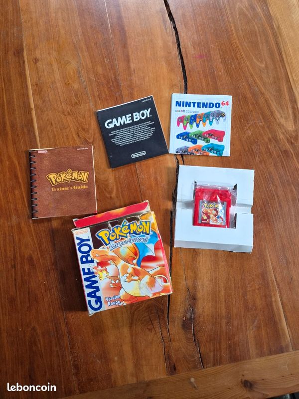 Pokemon Version Rouge (Nintendo Gameboy) (image 1)