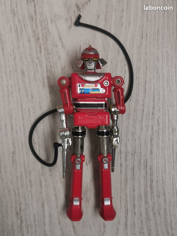 Figurine POPY Ulysse 31 - Nono Le Robot, Mécanique Windup, 1980 - Bel état