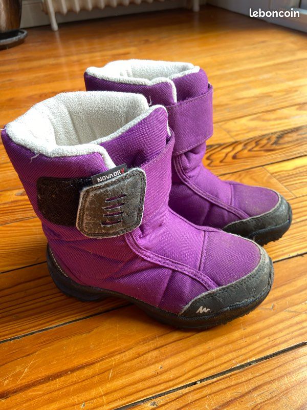 Après ski Quechua mauve 30 (image 1)