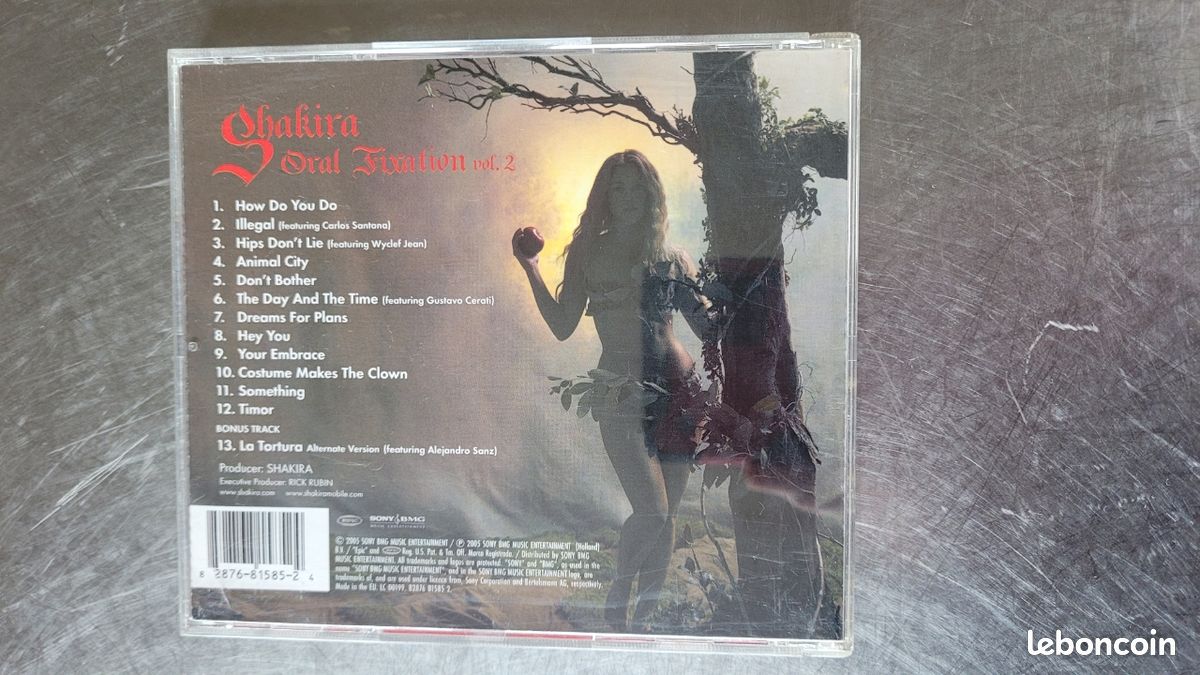 SHAKIRA Oral Fixation vol 2 CD (image 2)