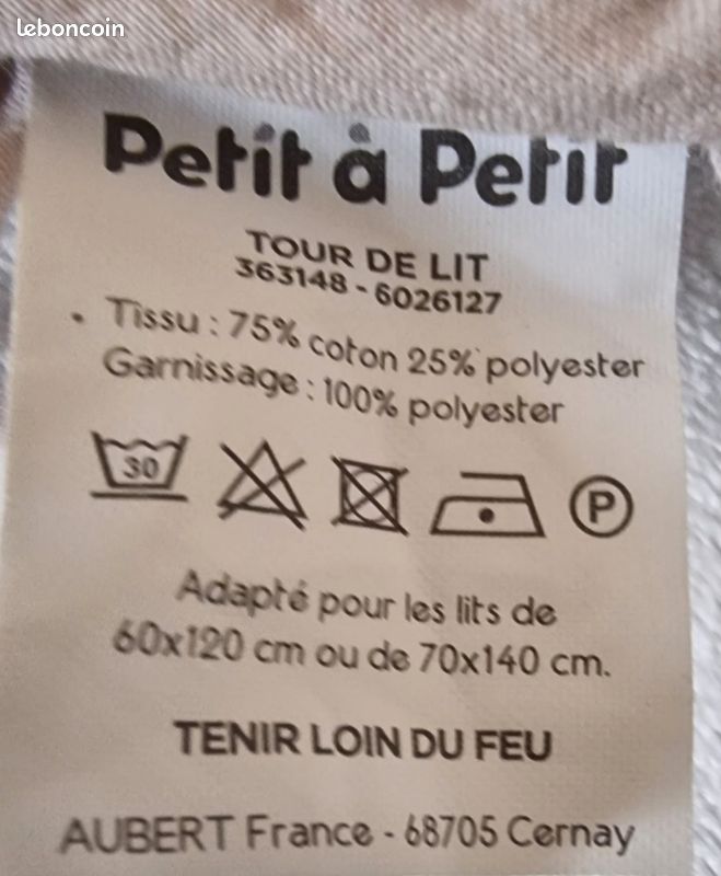Tour de lit Aubert (image 5)