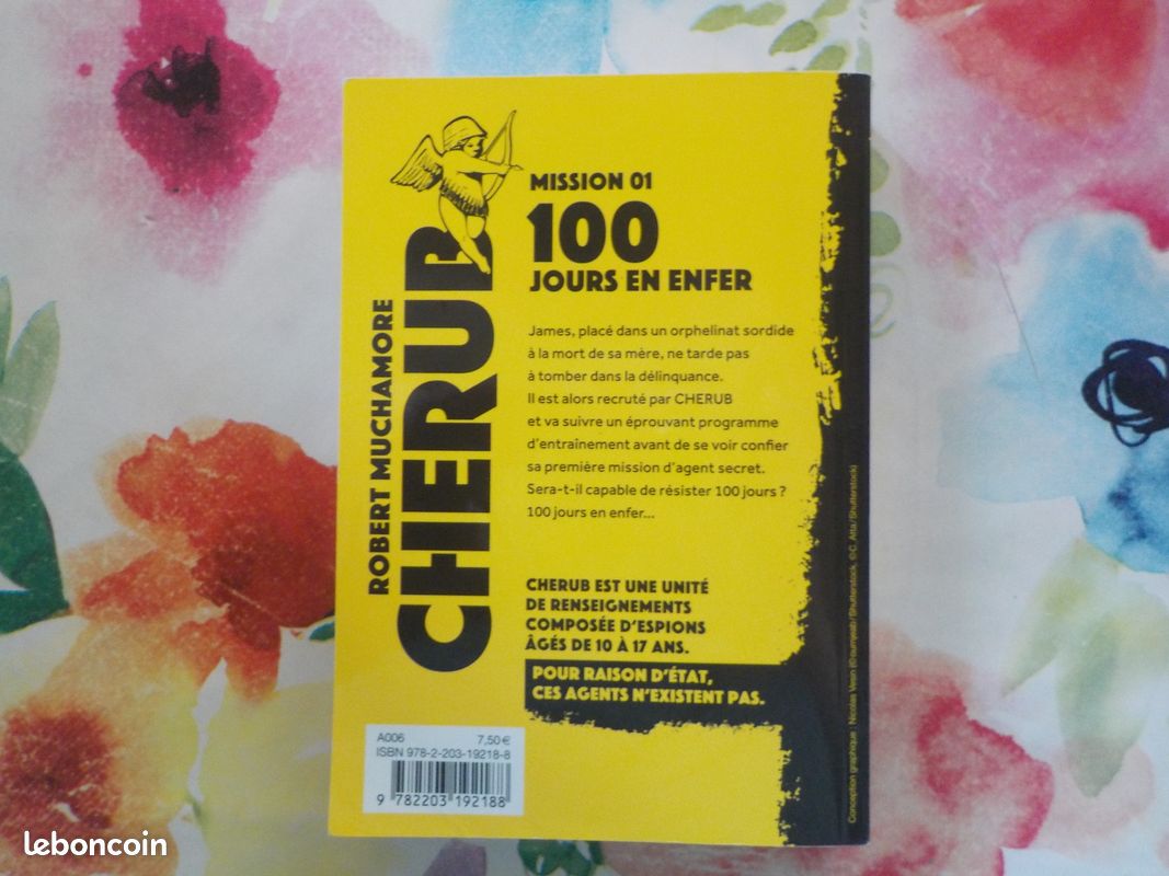 MISSION 01 100 JOURS EN ENFER CHERUB de Robert MUCHAMORE Ed. Casterman (image 3)