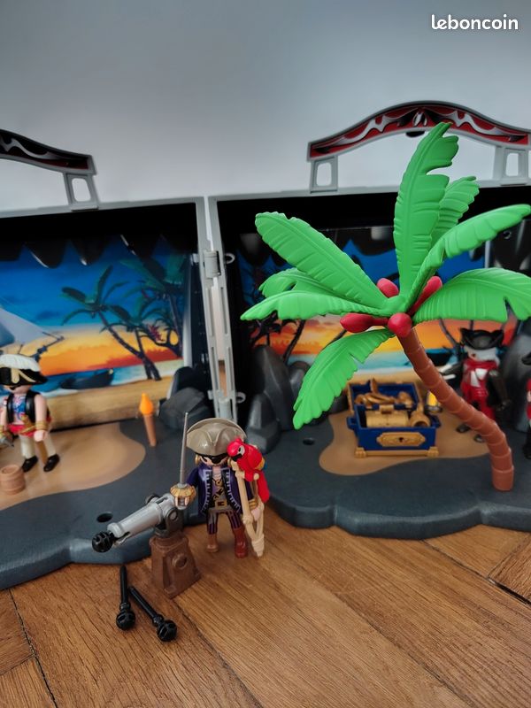 Valise Ile aux pirates playmobil 5347 (image 3)
