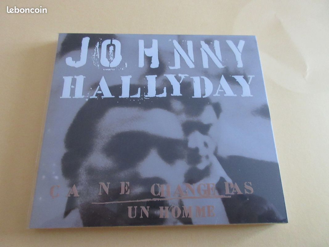 Johnny Hallyday DIGIPACK ÇA NE CHANGE PAS UN HOMME 3 VOLETS (image 1)