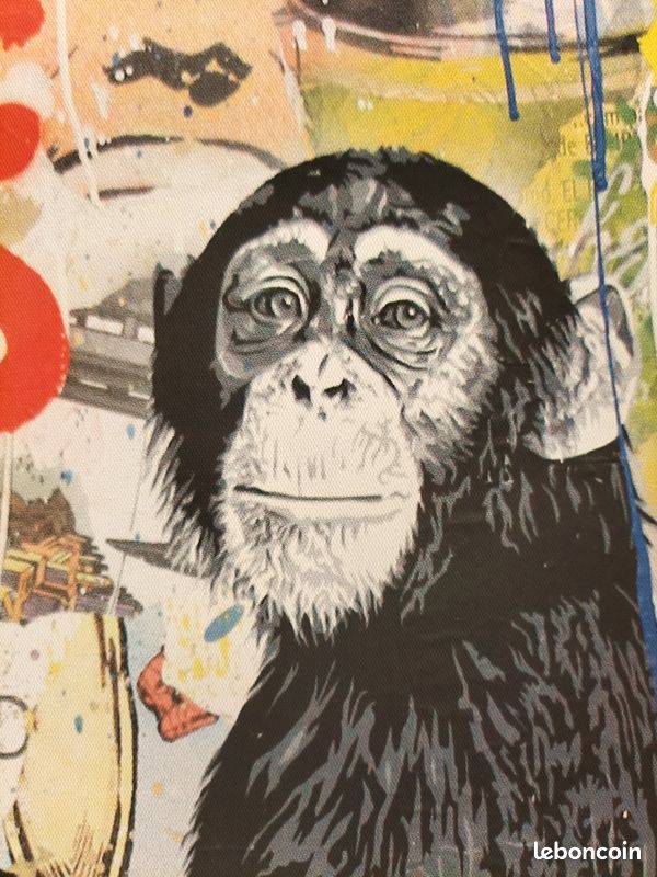 Poster art moderne singe (image 3)