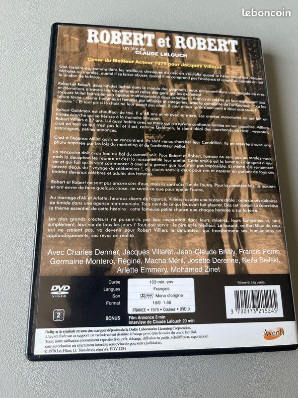 DVD : Robert et Robert (image 2)