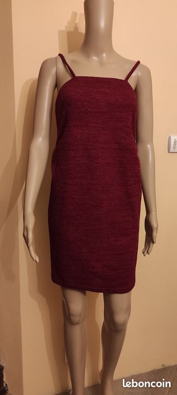 Ensemble femme gilet long robe taille M Vêtements