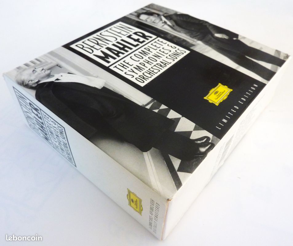 Coffret 16 CD : Intégrale des symphonies et lieder pour orchestre de Gustav MAHLER par Leonard BERNSTEIN / DEUTSCHE GRAMMOPHON / Musique classique (image 3)