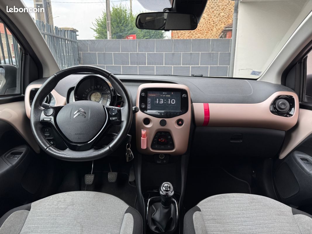 CITROEN C1 1.0 VTI 72ch ELLE | Carplay * Caméra de recul * Moteur Toyota (image 3)