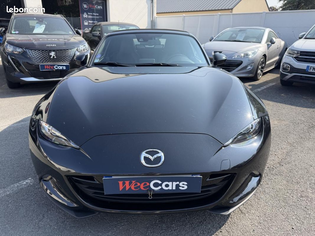 MAZDA MX-5 1.5 Skyactiv-G 131ch ROADSTER TOIT SOUPLE Dynamique - CarPlay - Sièges chauffants (image 2)