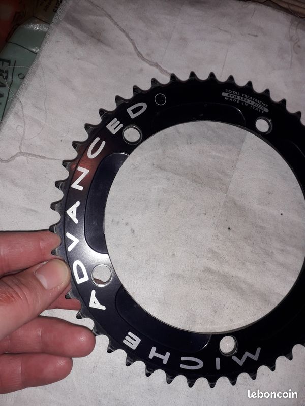 Plateau (Chânon) Miche Sei Giorni BCD 144 - 59 Dents - Noir - Pour Vélo De Route/Course