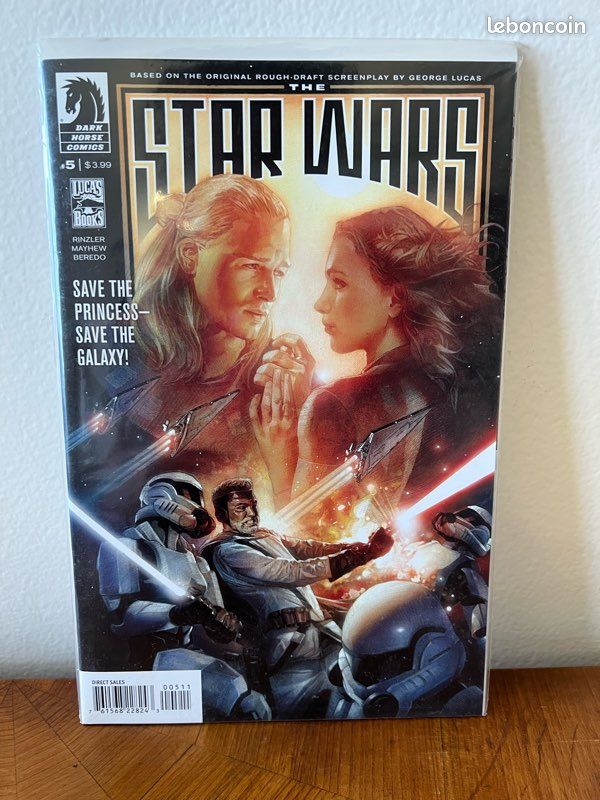 BD/Comics « Star Wars, Save the Princess-Save the Galaxie » #5 (DARK HORSE COMICS) (image 1)