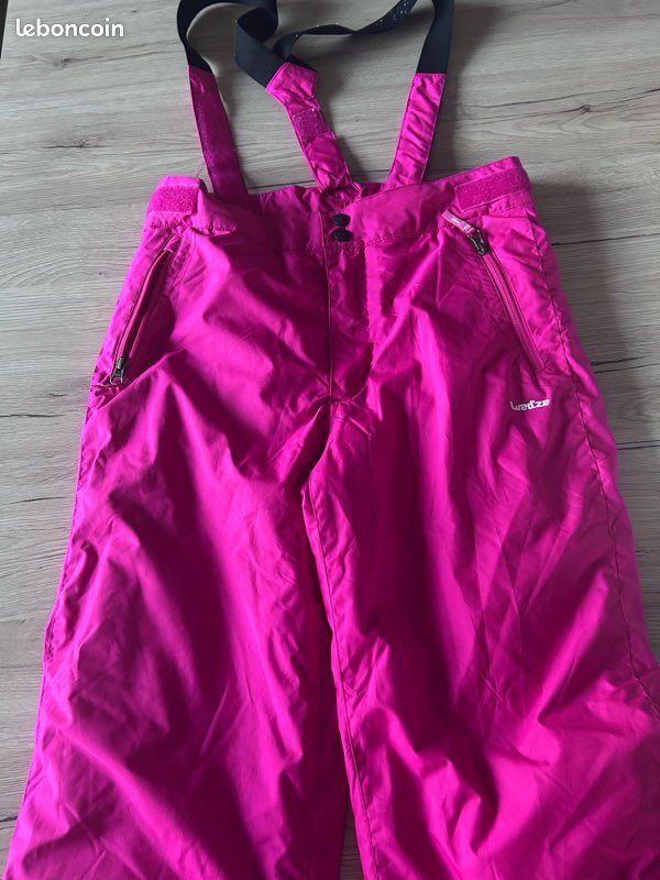 Combi pantalon ski 14 ans rose (image 1)