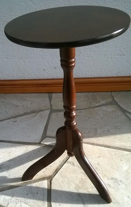 Guéridon ancien ou Sellette ou Table de chevet (image 1)