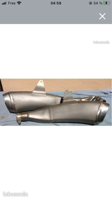 ÉCHAPPEMENT SUZUKI D’ORIGINE Gsx-R gsxr 1000 k9 2009 (image 2)