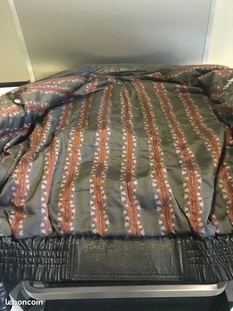 Blouson cuir noir Beleyrian XXL (image 4)