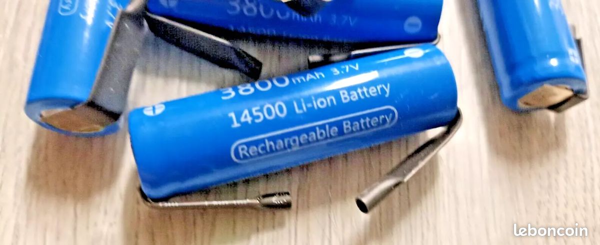 Keeppower 14500 - Batterie Li-Ion 3,7V 840mAh protégée | AKT-12018