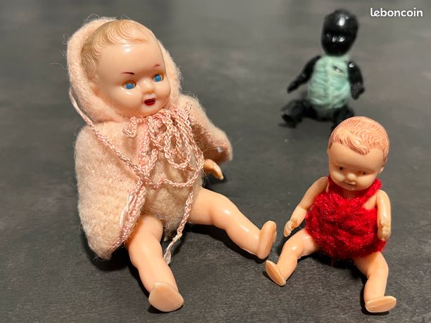 French Celluloïd dolls PettColln | Poupon, Jouets vntage, Jouets