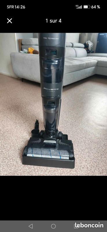 Aspirateur laveur rowenta x clean 4 (image 1)