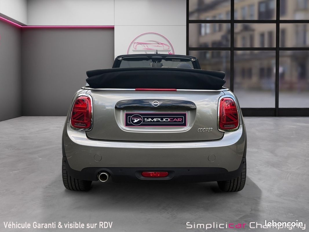 Mini cooper cabriolet 1.5 136ch greenwich - garantie 12mois - carplay - radar av/ar - climatisation bi zone (image 14)