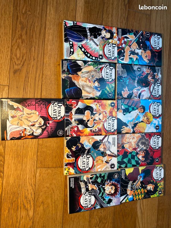 Demon Slayer volume 1 à 10 (image 1)